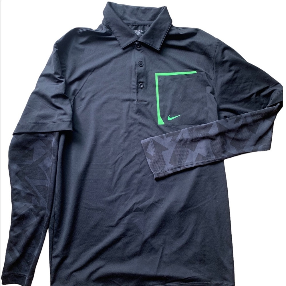 Nike long sleeve golf polo